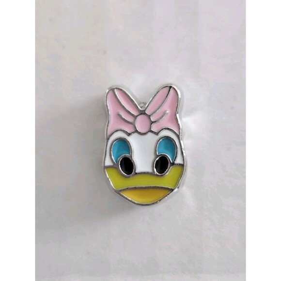 Daisy Head Enamel Bead Charm - Picture 2 of 6